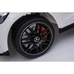 Elektrické autíčko - Mercedes GLC63S - nelakované - biele